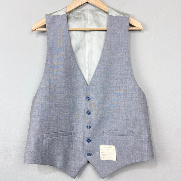 Vintage Other - Vintage 70s Hart Schaffner & Marx Davis Suit Vest Mens Sz 46 Wool Blend Tailored